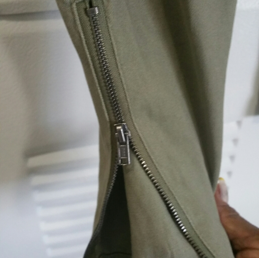 Olive pants